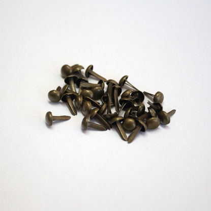 Picture of 4mm Bronze - Plain Brads