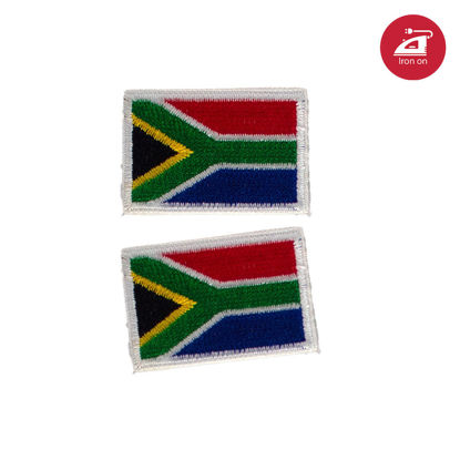 Picture of 30024- SA Flag 2pcs Iron-on Patch