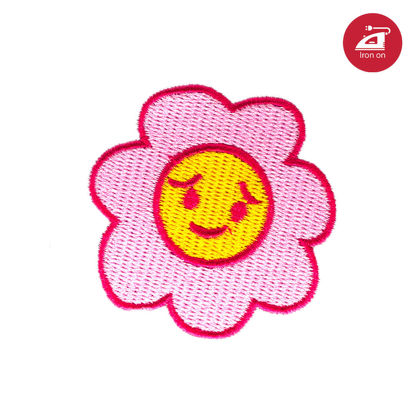 Picture of 30437 - Flower Pink Iron-on Patch