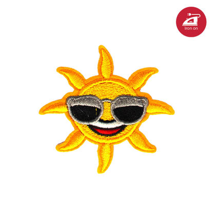 Picture of 30435 - Smiling Sun Iron-on Patch