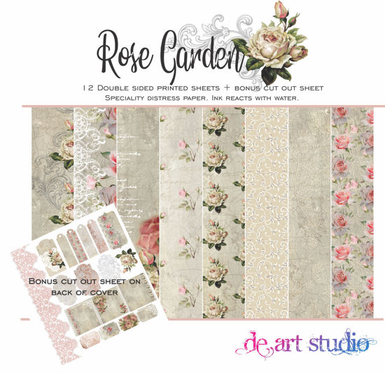 Picture of Rose Garden 8"X8" Paper Pack