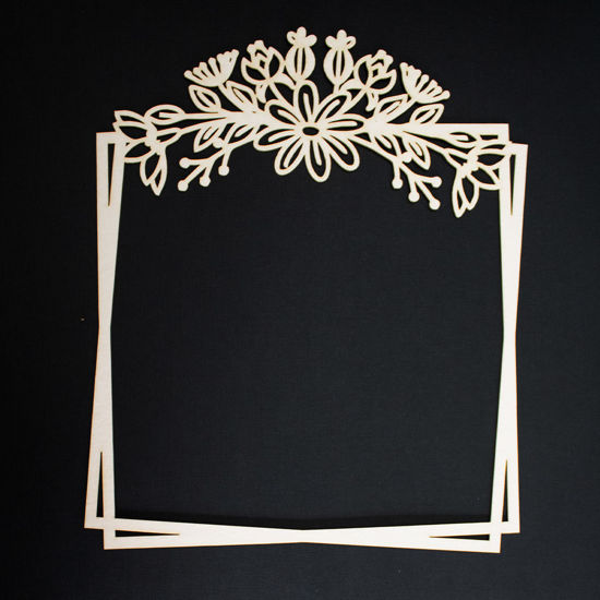 Picture of Flower Square Frame