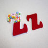 Picture of Funky Alphabet 69pcs - Red
