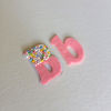 Picture of Funky Alphabet 69pcs - Light Pink