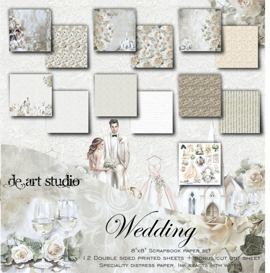 Picture of Wedding 8"X8" Paper Pack