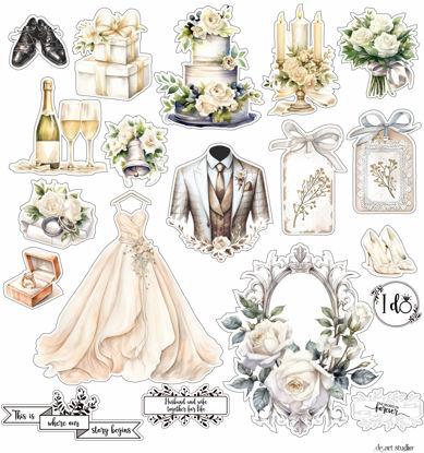 Picture of Wedding Cutout Sheet