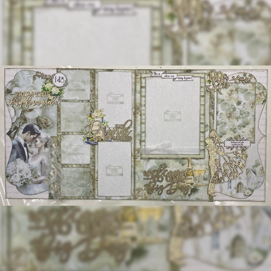 Picture of Wedding Double Page Scrapbooking Kit - Michelle Van Wyk