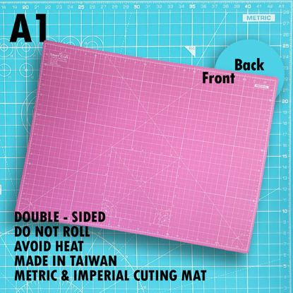 Picture of Cutting Mat A1 - Blue & Pink