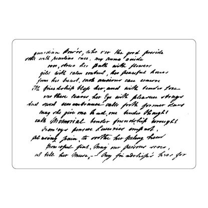 Picture of Script A5 - Stencil