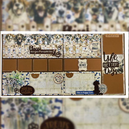 Picture of Friends Fur-forever Double Page Scrapbooking Kit - Michelle Van Wyk