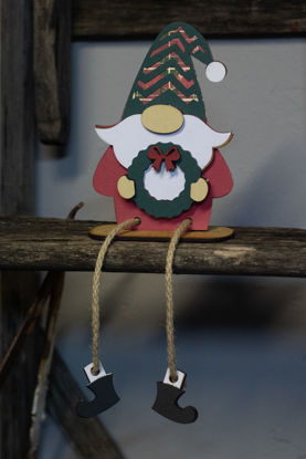Picture of Wreath Gnome - Red & Green