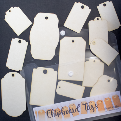 Picture of Chipboard Tags Chippy Bag - NSD 2026