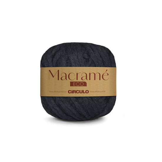 Picture of Macrame Yarn - Black