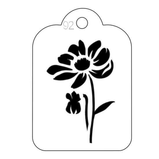 Picture of Mini Stencil - 92