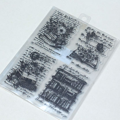 Picture of Library - Clear Stamp