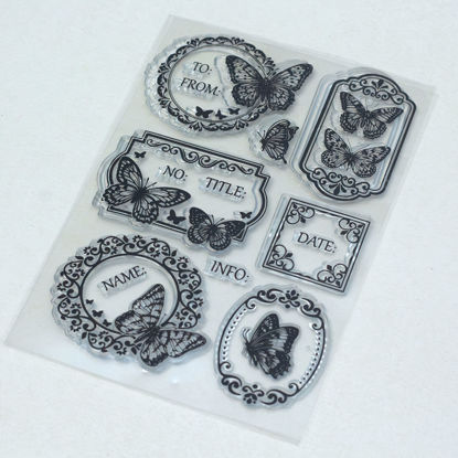 Picture of Butterfly Frame - Clear Stamp