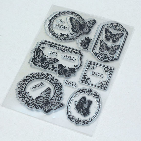 Picture of Butterfly Frame - Clear Stamp