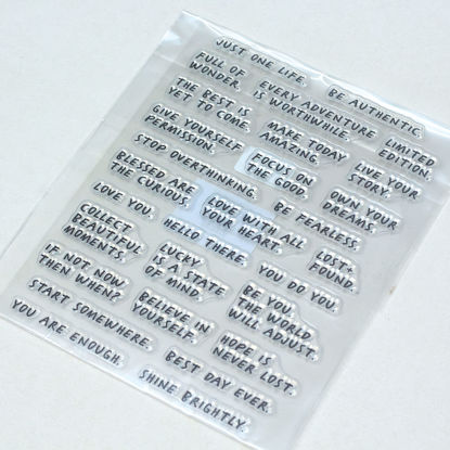Picture of Sentiments - Clear Stamp