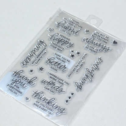 Picture of Happy Thoughts - Clear Stamp