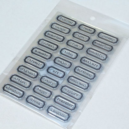 Picture of Words - Clear Stamp