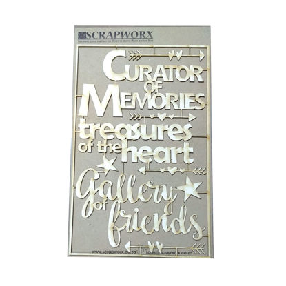 Picture of Curator of Memories - Curator of Memories Chipboard