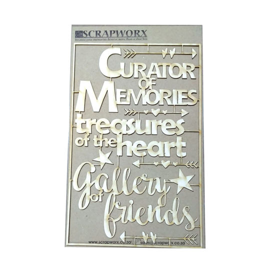 Picture of Curator of Memories - Curator of Memories Chipboard