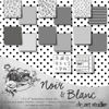 Picture of Noir & Blanc 12"X12" Paper Pack