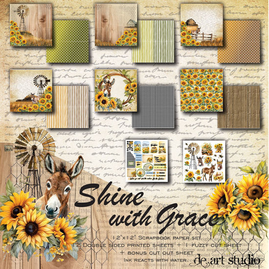 Picture of Shine with Grace 12"X12" Paper Pack