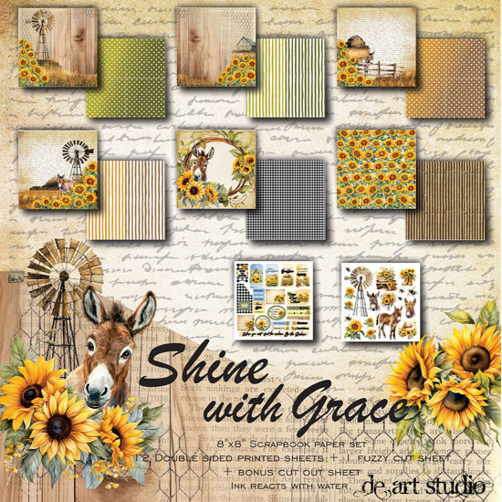 Picture of Shine with Grace 8"X8" Paper Pack